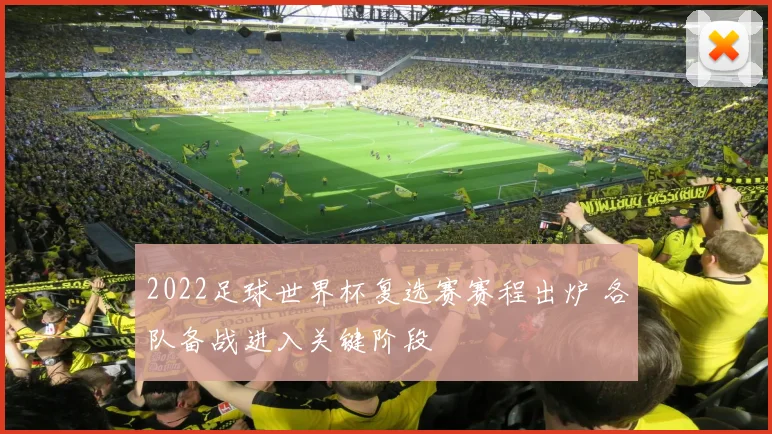 2022足球世界杯复选赛赛程出炉 各队备战进入关键阶段