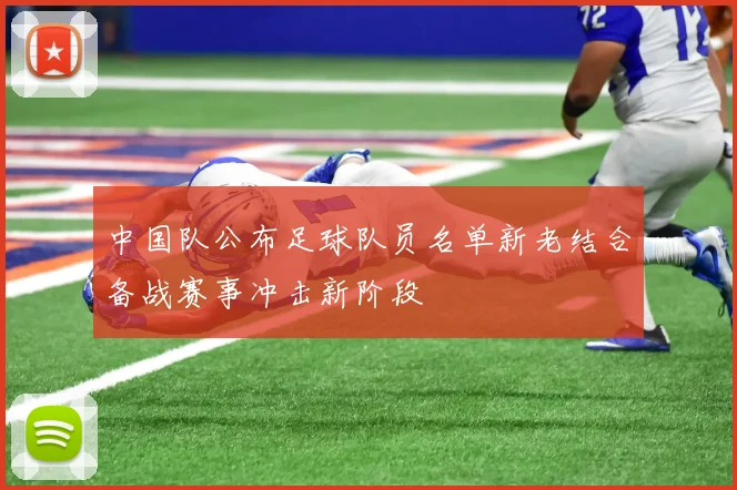 中国队公布足球队员名单新老结合备战赛事冲击新阶段